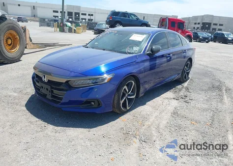 2021 Honda Accord Sport z USA, uszkodzony, nr VIN 1HGCV1F33MA112606